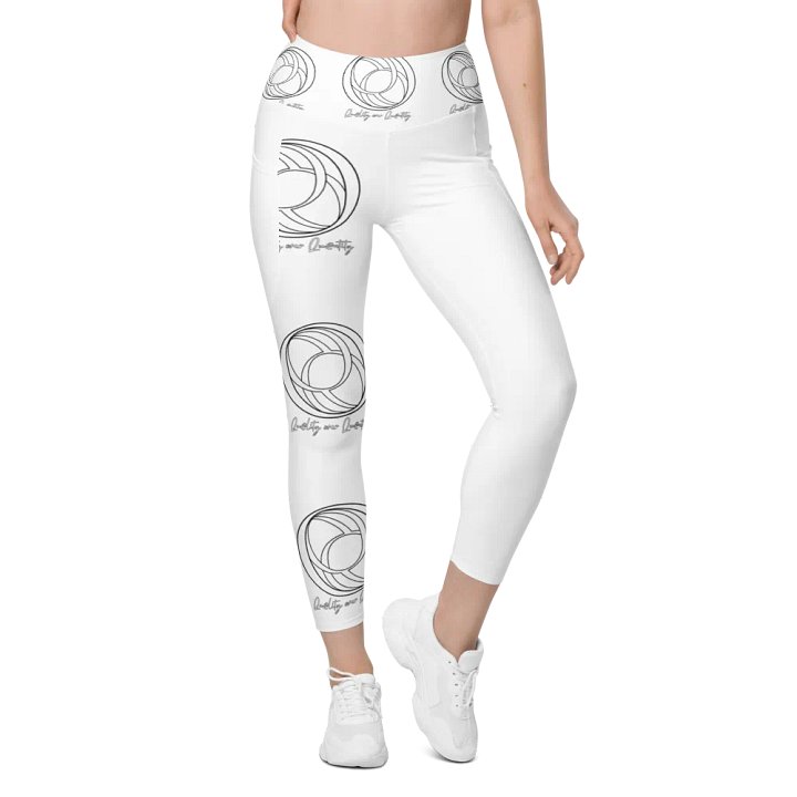 Women's Leggings (White) product image (1)