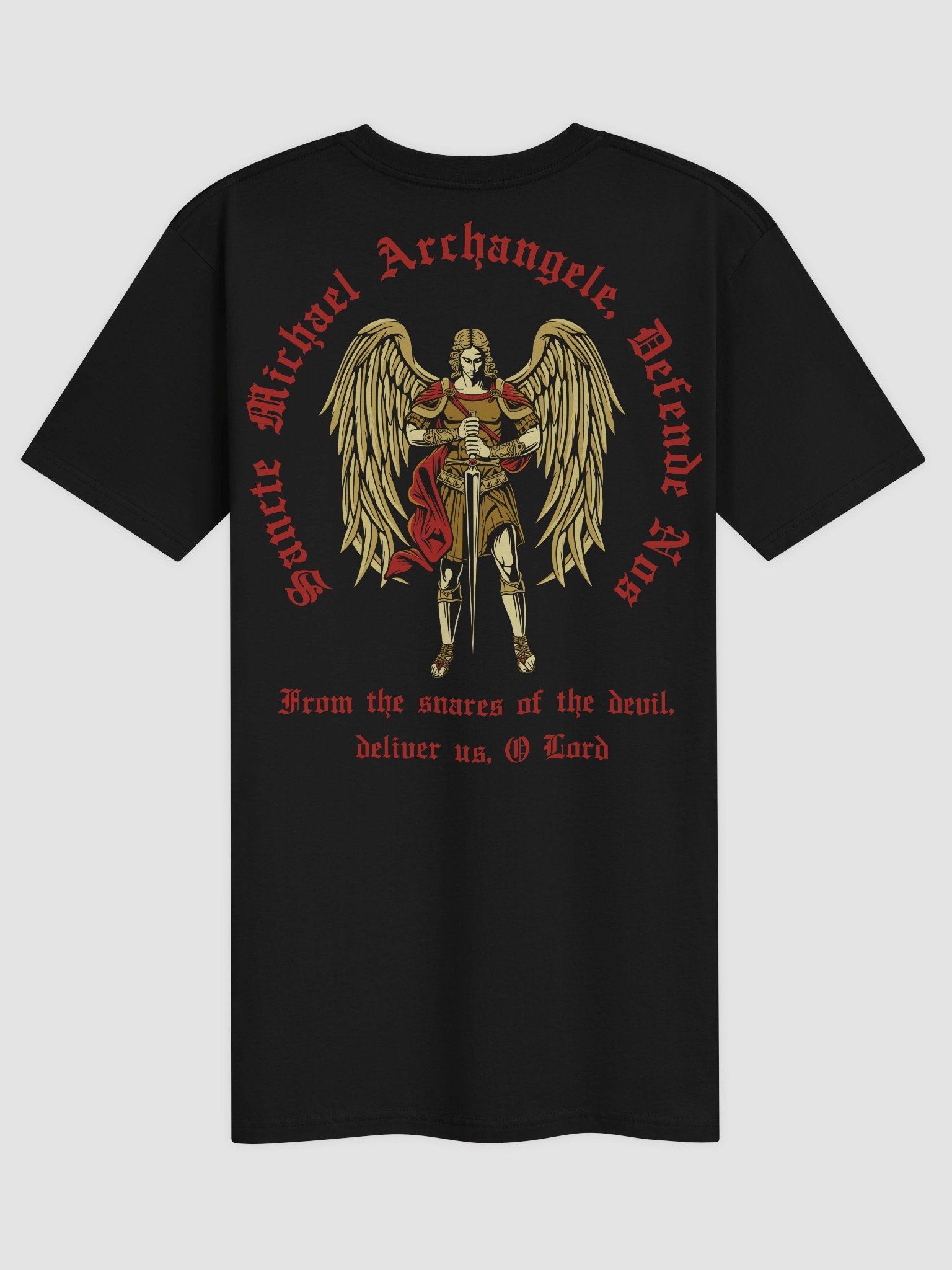 Saint Michael (Archangel) Merch Heavy Tee product image (1)
