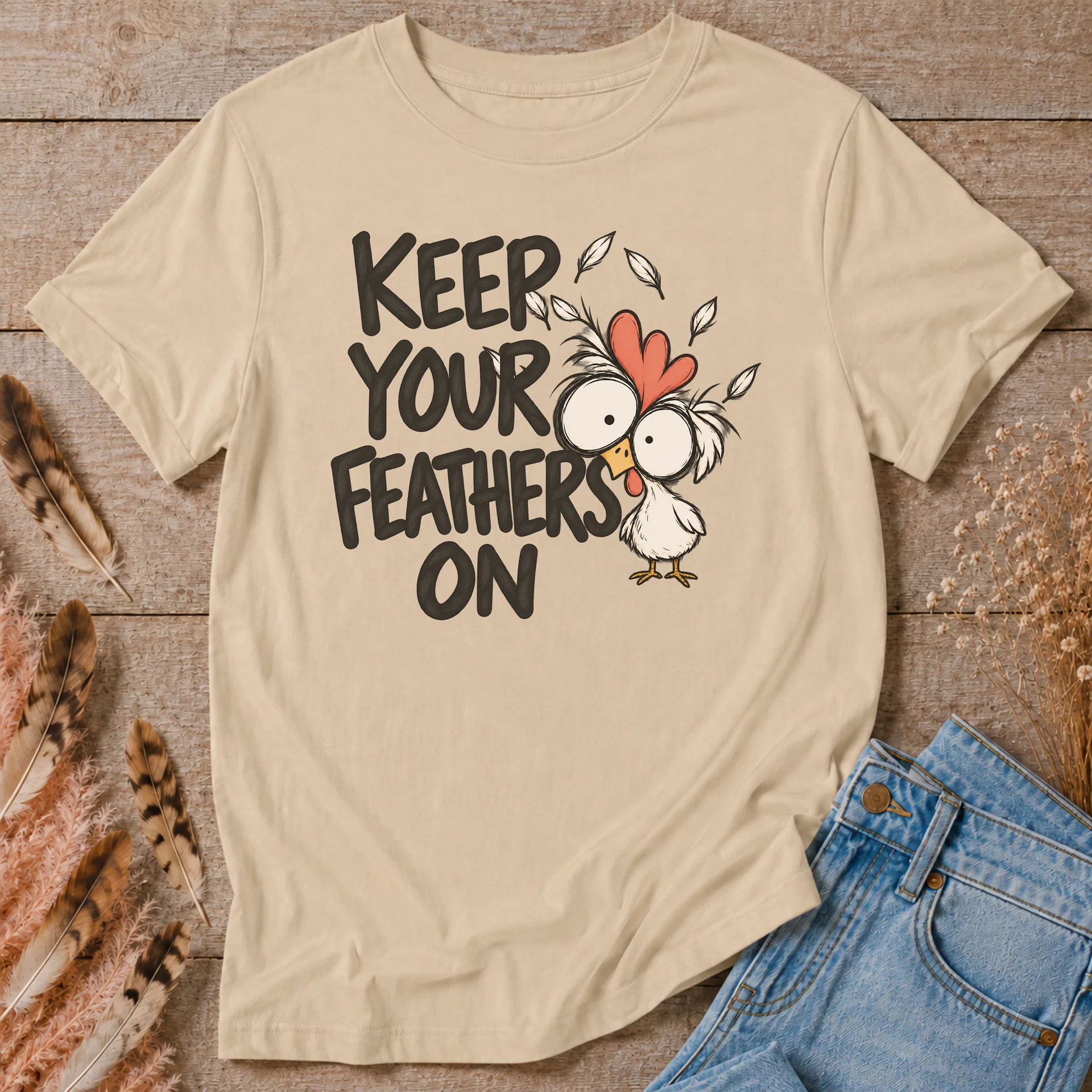 Keep Your Feathers On T-Shirt product image (1)