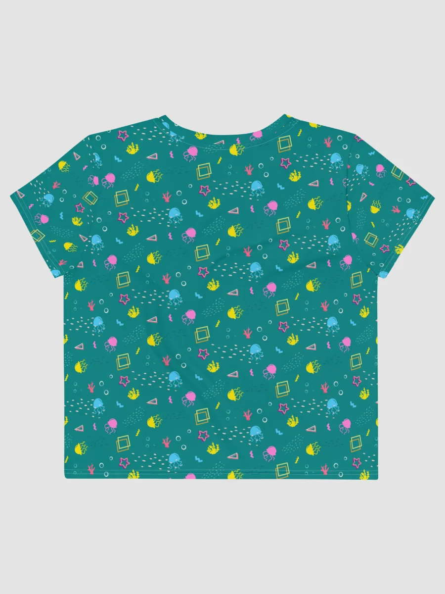 Shifty Seas pattern crop tee product image (3)