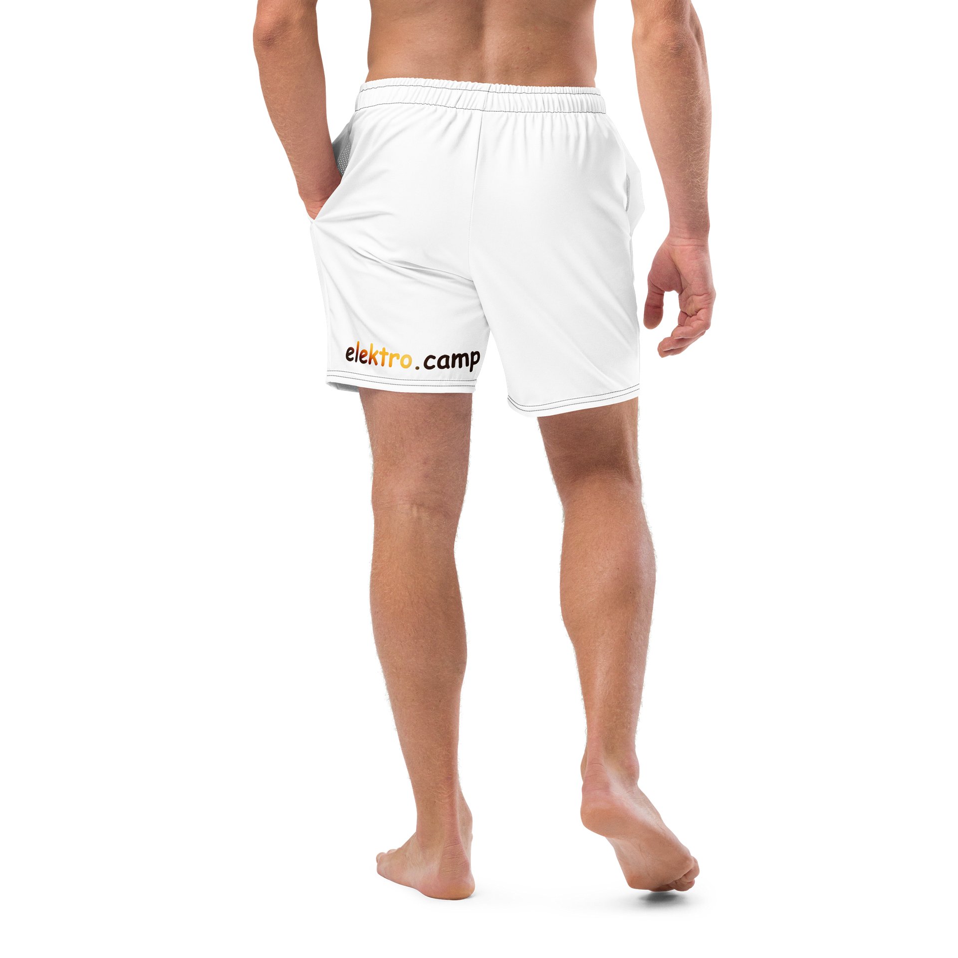 All-Over Print Swim Trunks Elektro Camping product image (9)