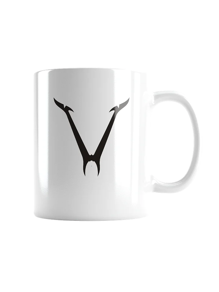 Vampir™ Black Logo - White Gloss Mug product image (2)