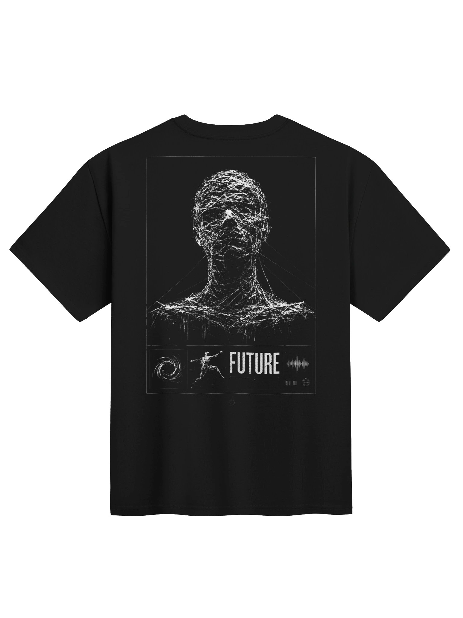 FUTURE // LOST SIGNAL – Oversized Graphic Streetwear T-Shirt product image (2)