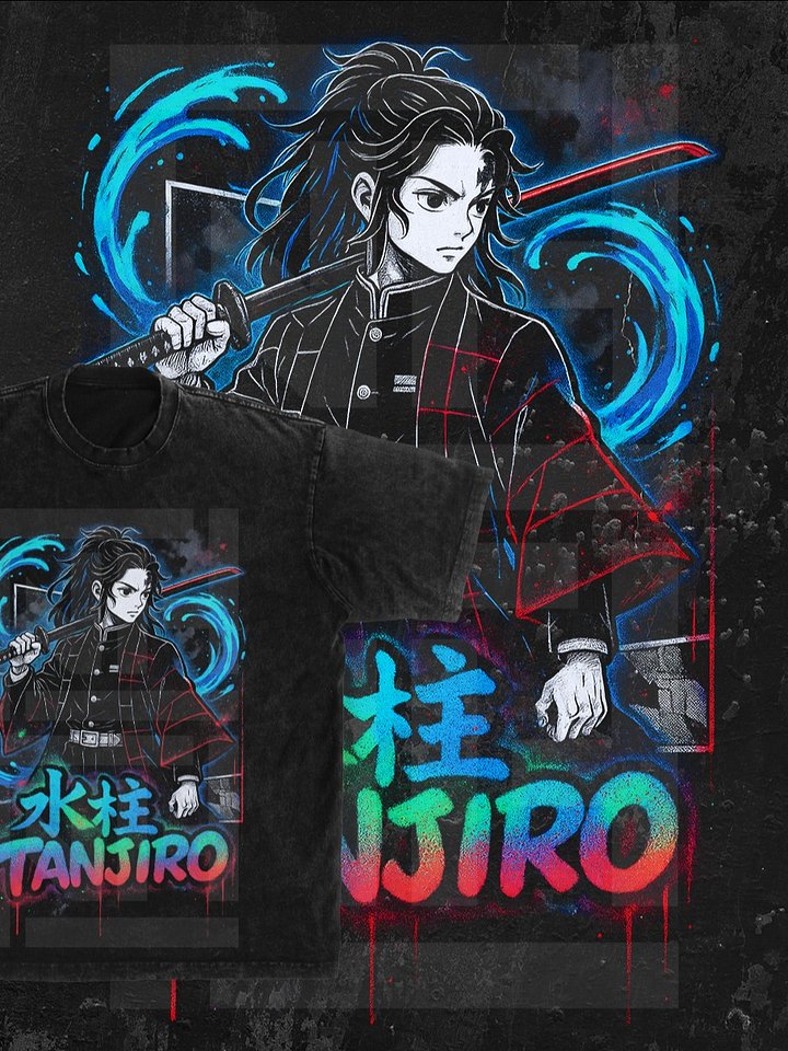 hashira kamado tanjiro Demon slayer | Kimetsu no Yaiba t-shirt PNG design product image (1)