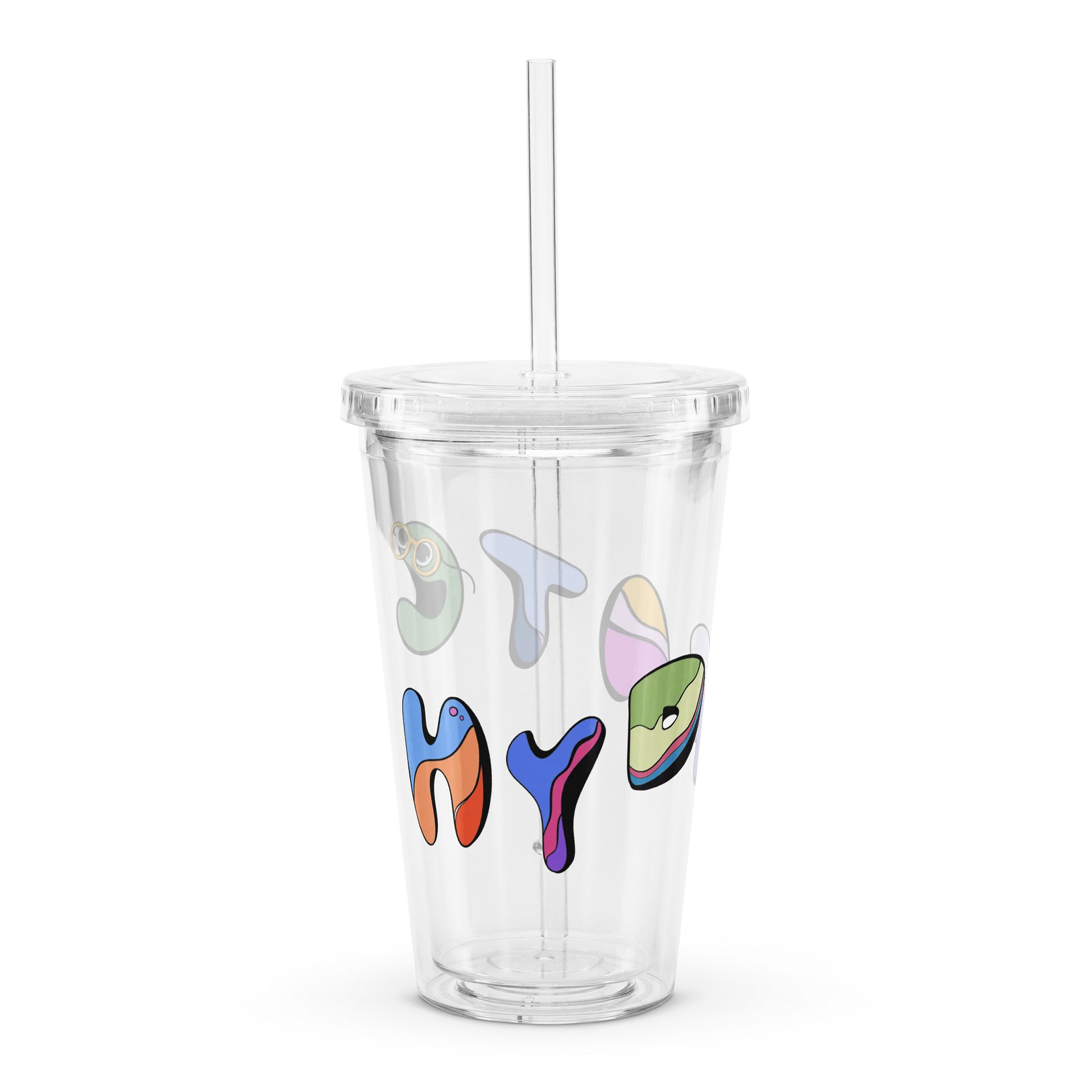 HYDRATE / Double Wall Clear Tumbler product image (1)