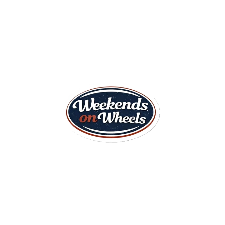 Weekends on Wheels Magnet product image (2)