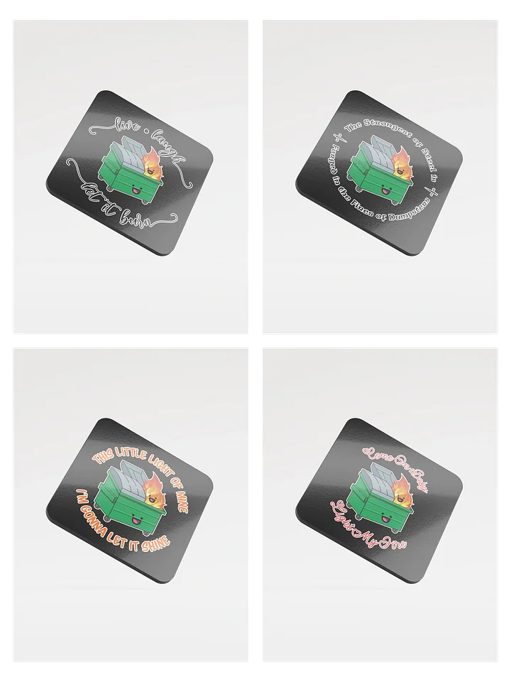 Dumpster Fire Coaster Bundle product image (1)