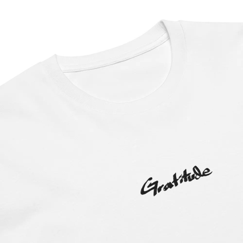 Gratitude - T Shirt - Light Mode product image (2)