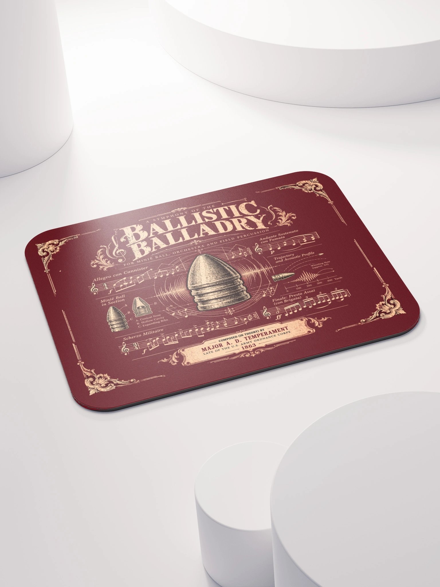 Ballistic Balladry Civil War Coaster product image (6)