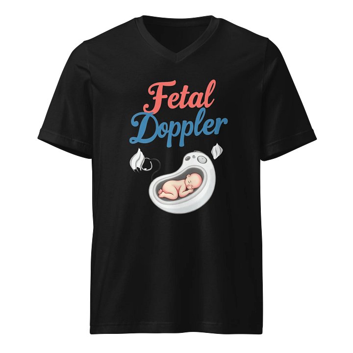 Miracle Melodies Fetal Doppler Illustration T-Shirt product image (1)