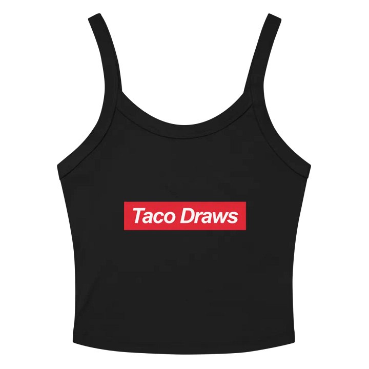 Taco Draws Drip Womens Tank Top product image (2)