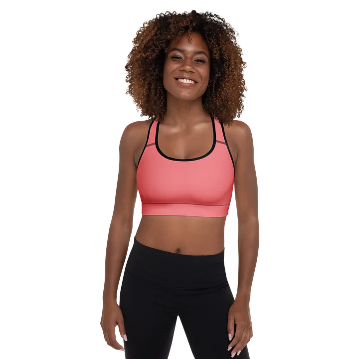 Pink Tu Ritmo Tu Meta — Padded Sports Bra Tranquilo Quieto Brand product image (1)