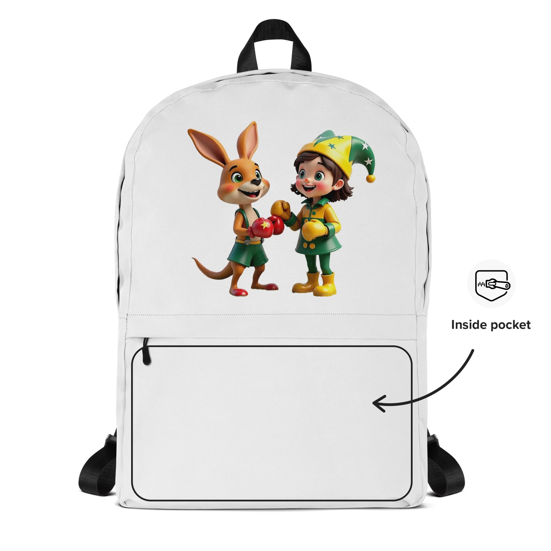 🦘 JessyJesty “Australia Adventure” Backpack – Whimsical Style for Everyday Explorers product image (2)