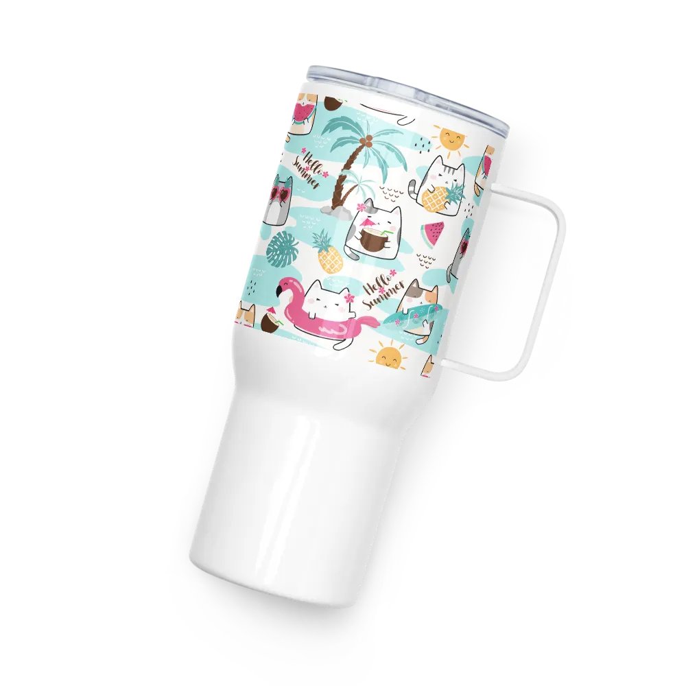Hello Summer 20oz Stainless Steel Tumbler product image (9)
