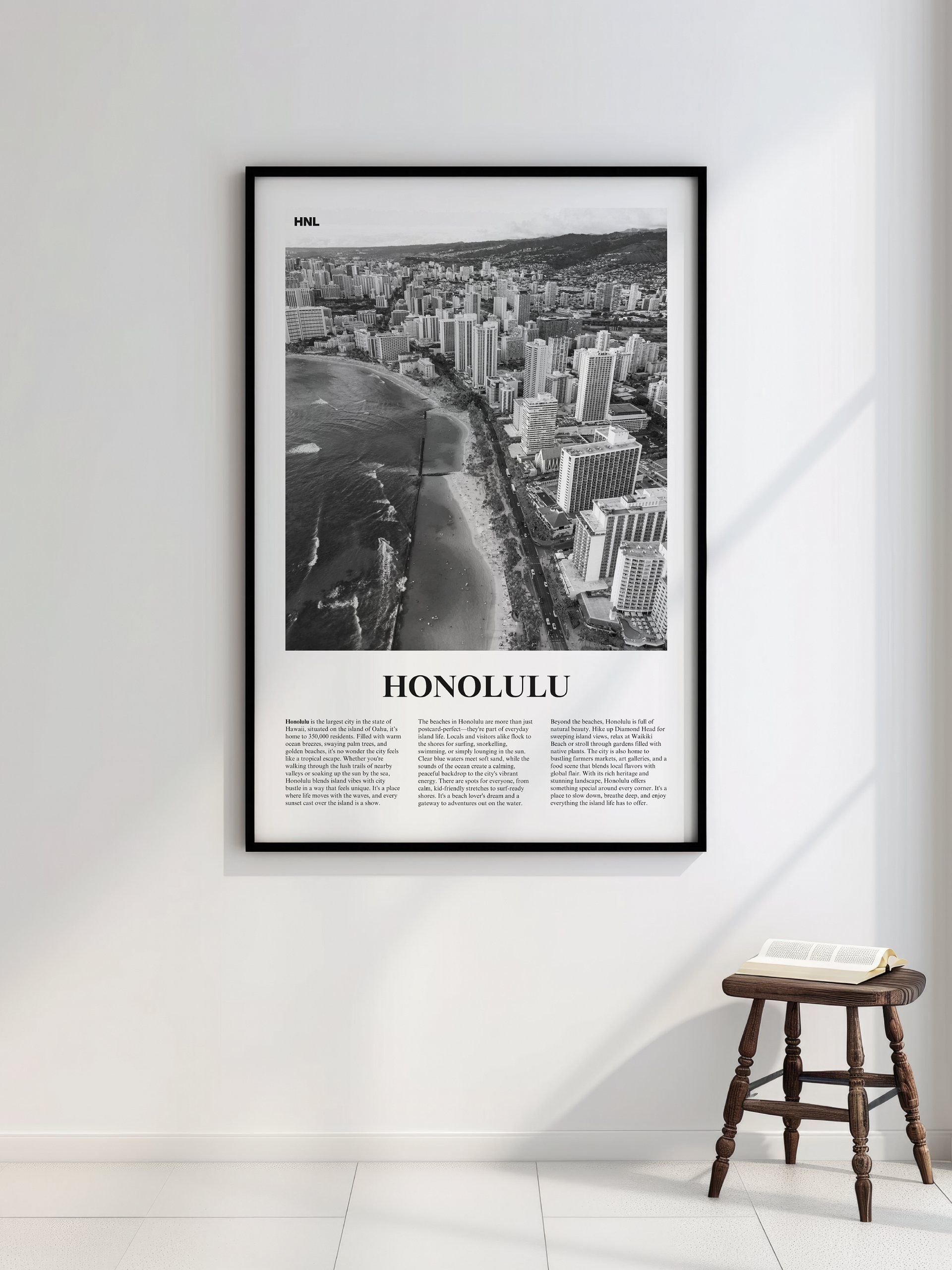 Honolulu 02 Newspaper Poster product image (2)