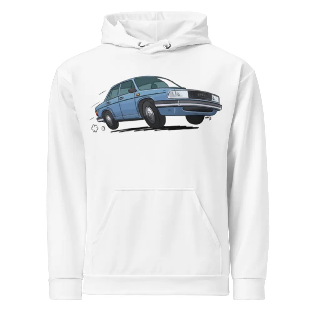 Audi 100 5S hoodie product image (2)