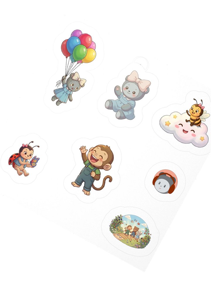 Naljepnice - Avanture iz Malenog Svijeta Velikih Priča ✨ product image (2)