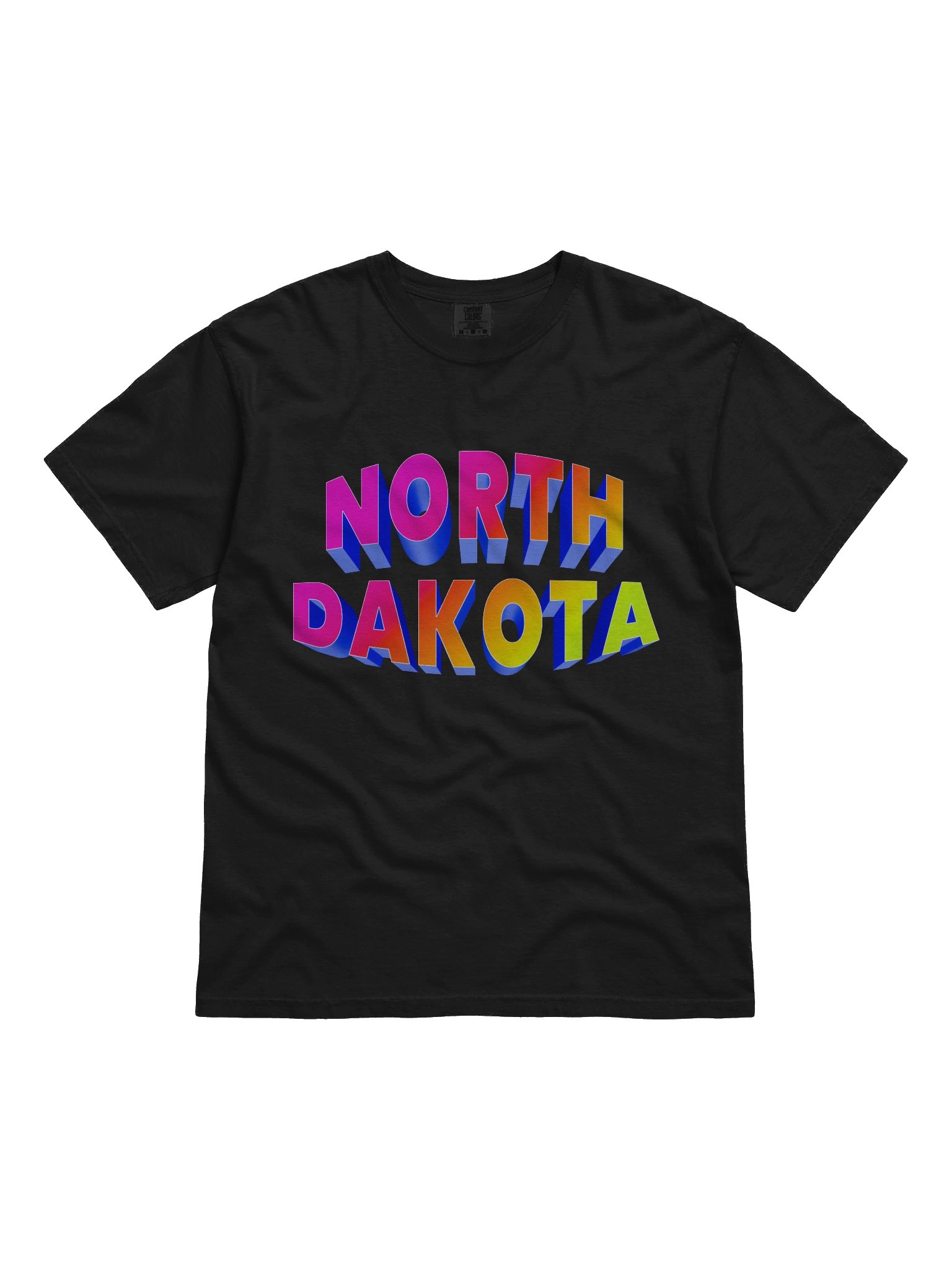 NORTH DAKOTA 3D Gradient Pop Tee product image (1)
