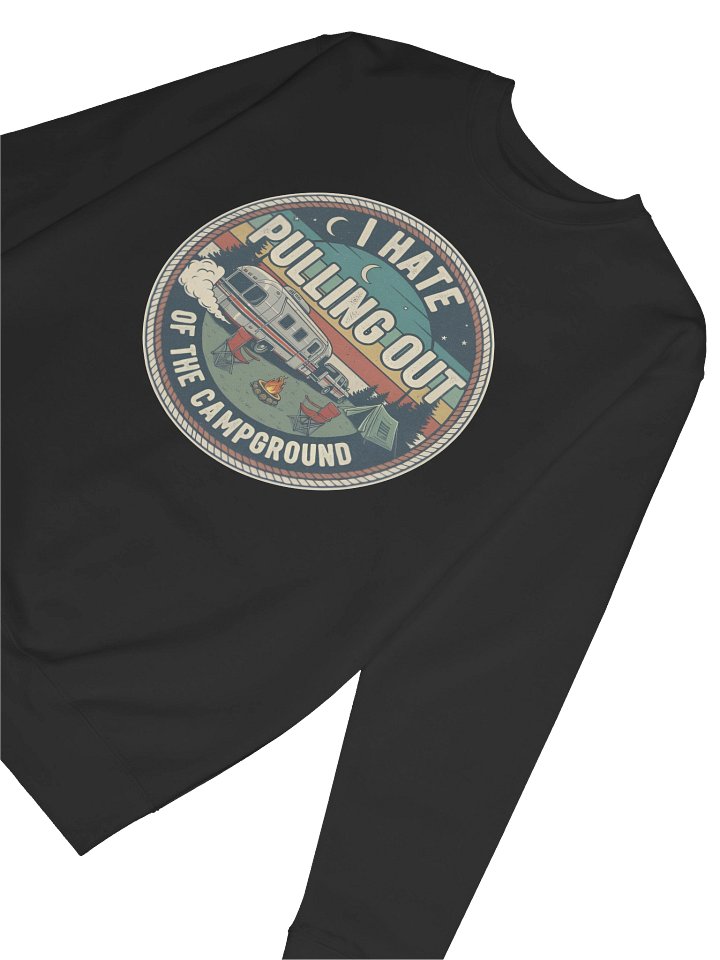 Vintage Camping Scene Badge Sweatshirt product image (2)