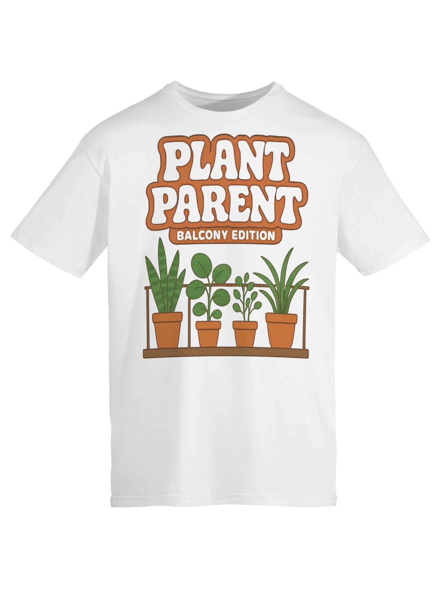 Plant Parent Balcony Edition T-Shirt – Cute Urban Gardening Tee product image (6)