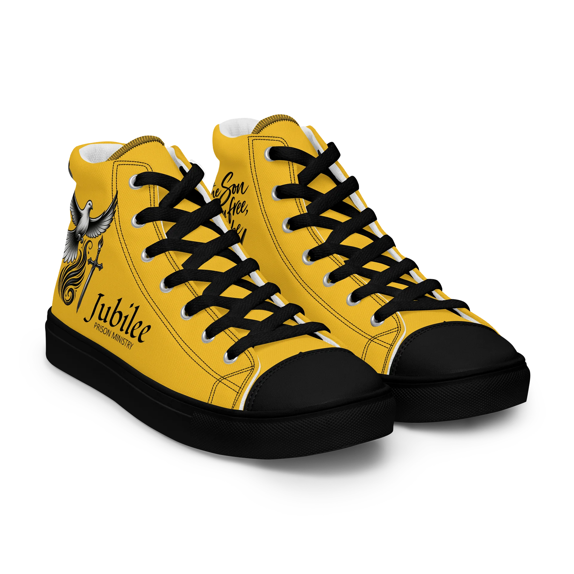 Men's Jubilee High-tops - Yellow product image (8)