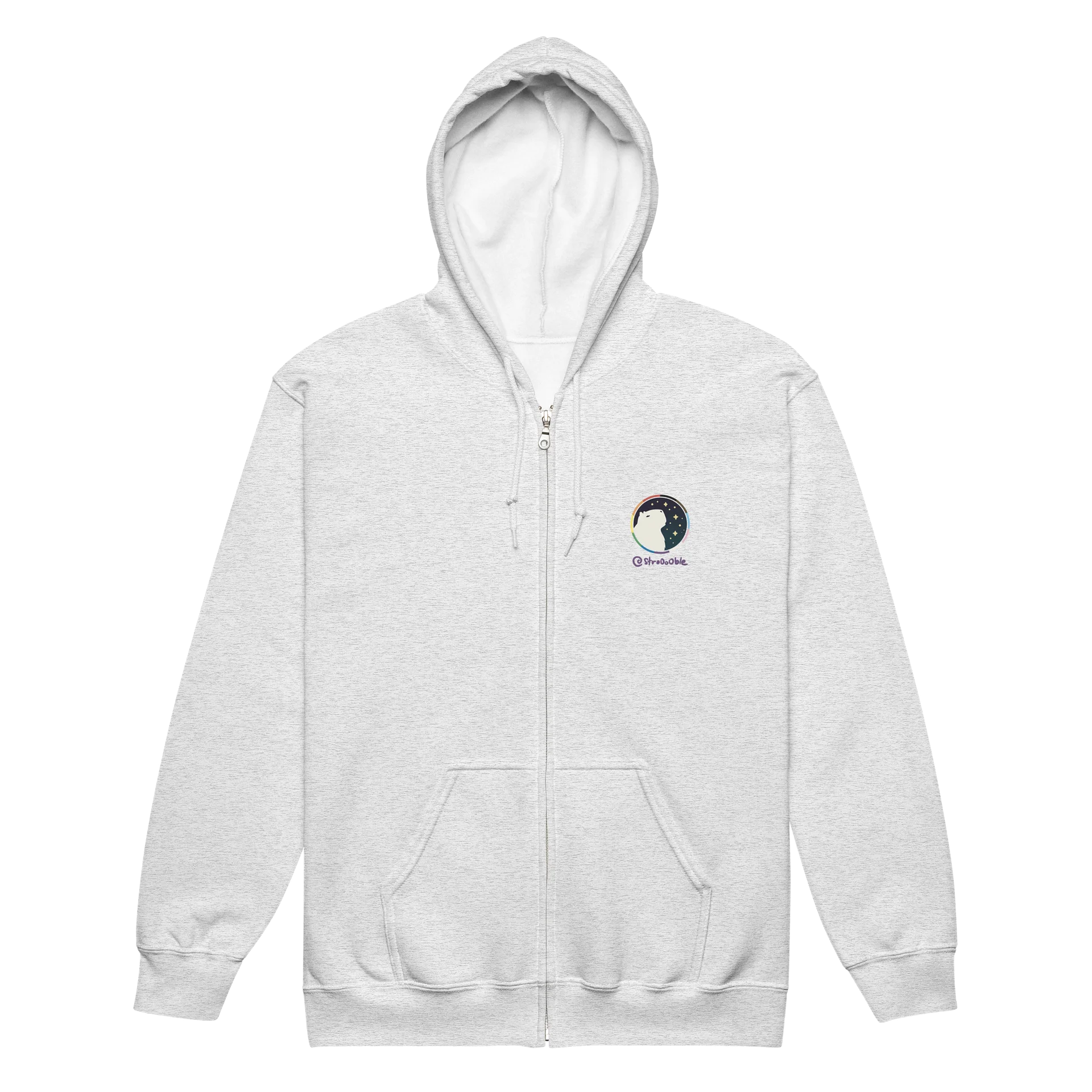 zipped hoodie : crow pride product image (5)