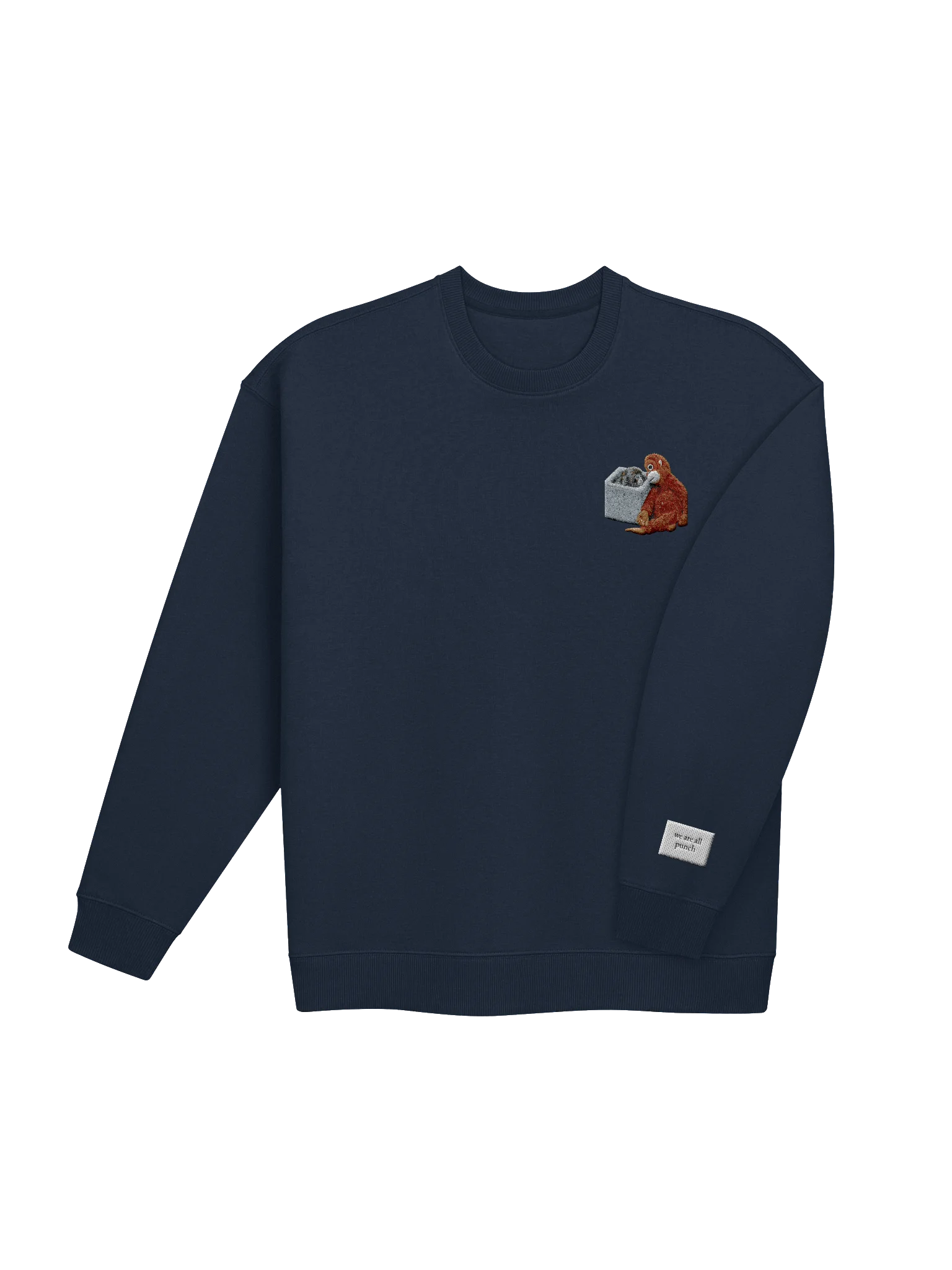 concrete block - embroidery crewneck product image (8)
