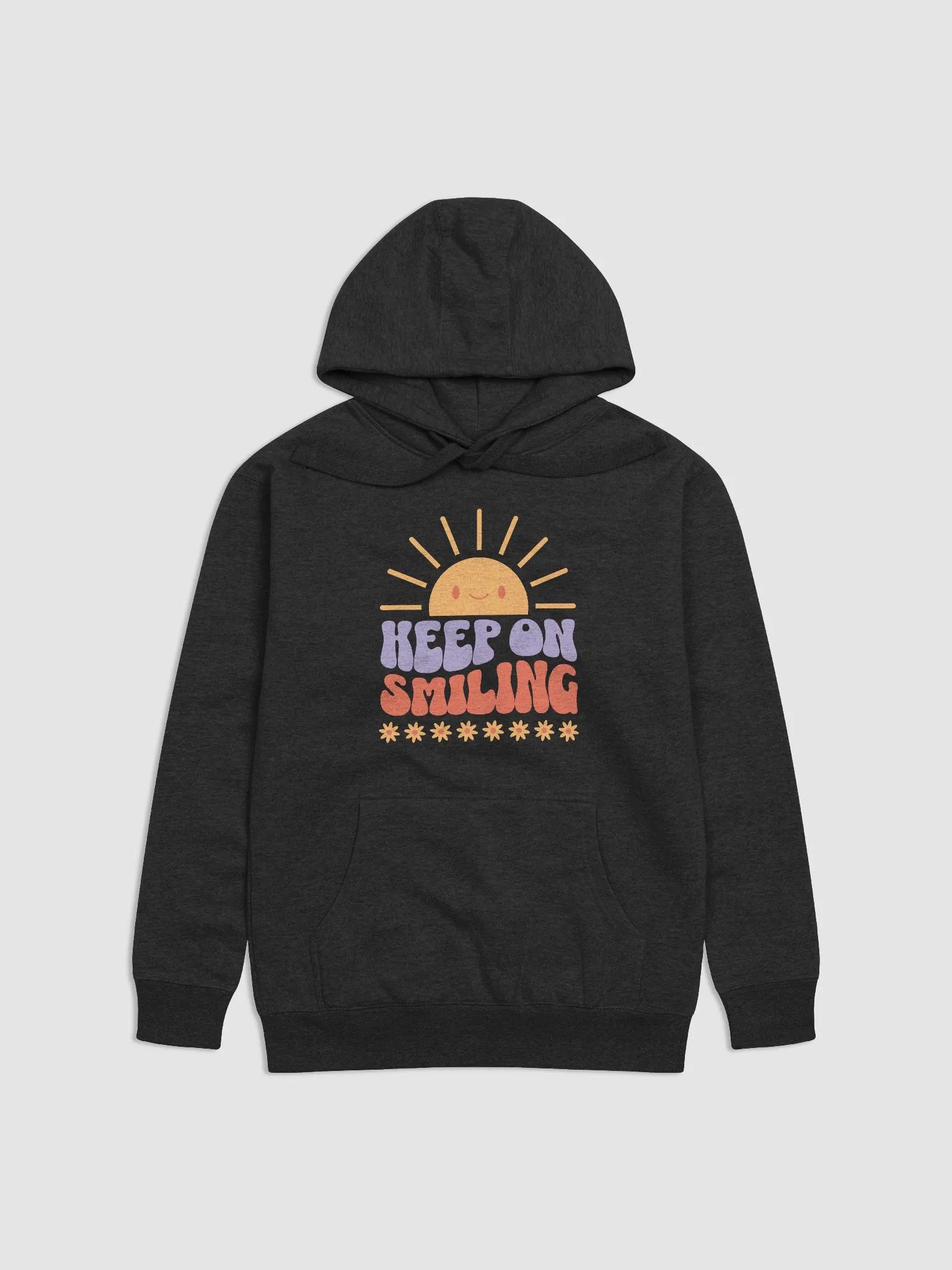 Keep On Smiling - Cotton Heritage Unisex Premium Hoodie product image (1)