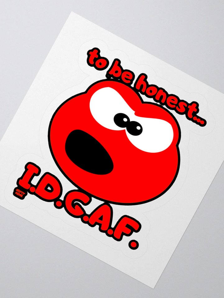 TO BE HONEST... I.D.G.A.F. product image (4)
