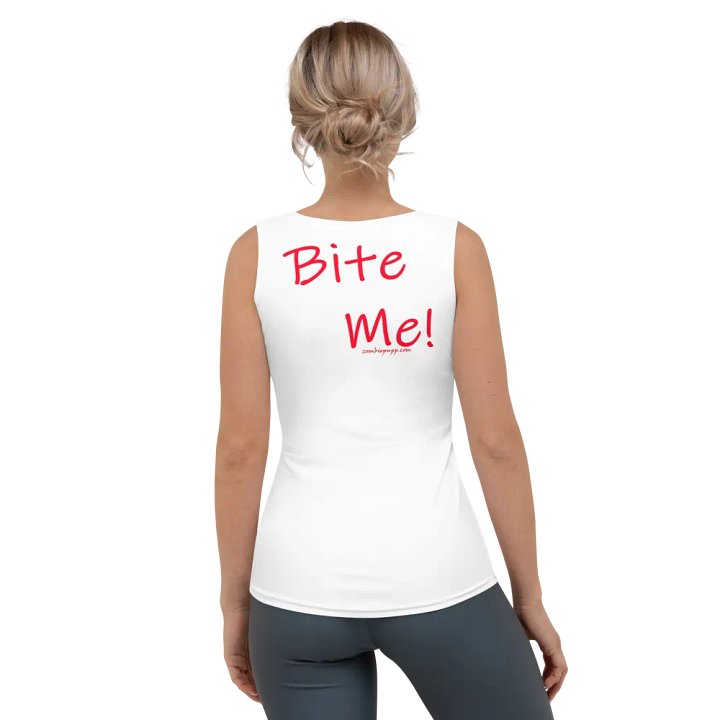 Rip Emoji Bite Me Women's Tank product image (2)