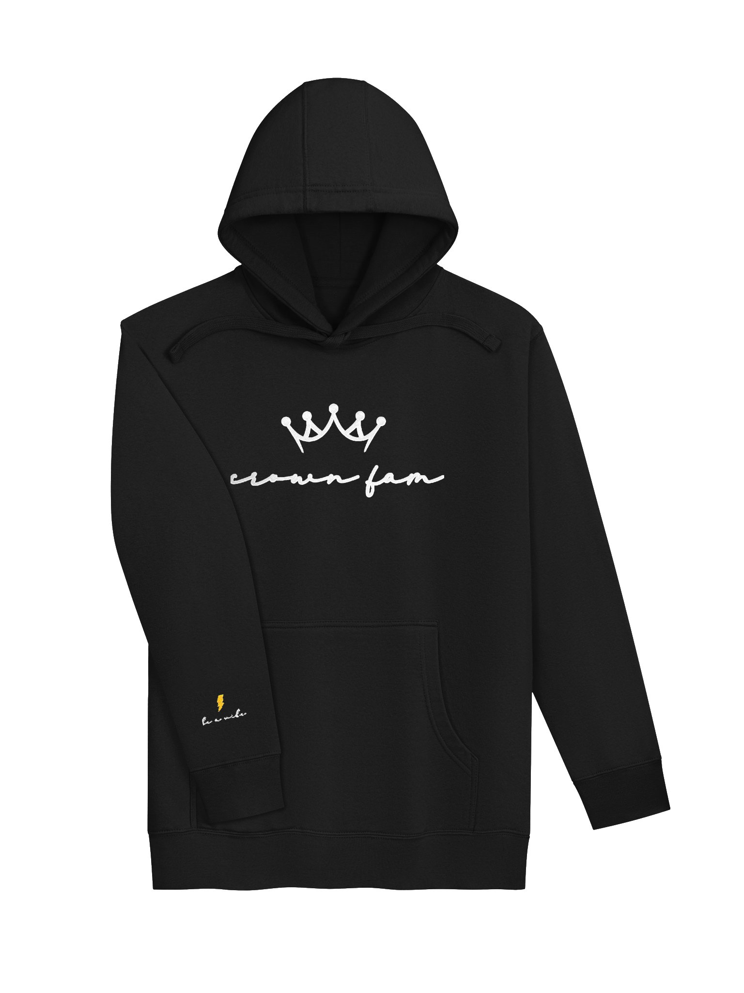 Original Crown Fam Unisex Hoodie (White Logo) product image (3)