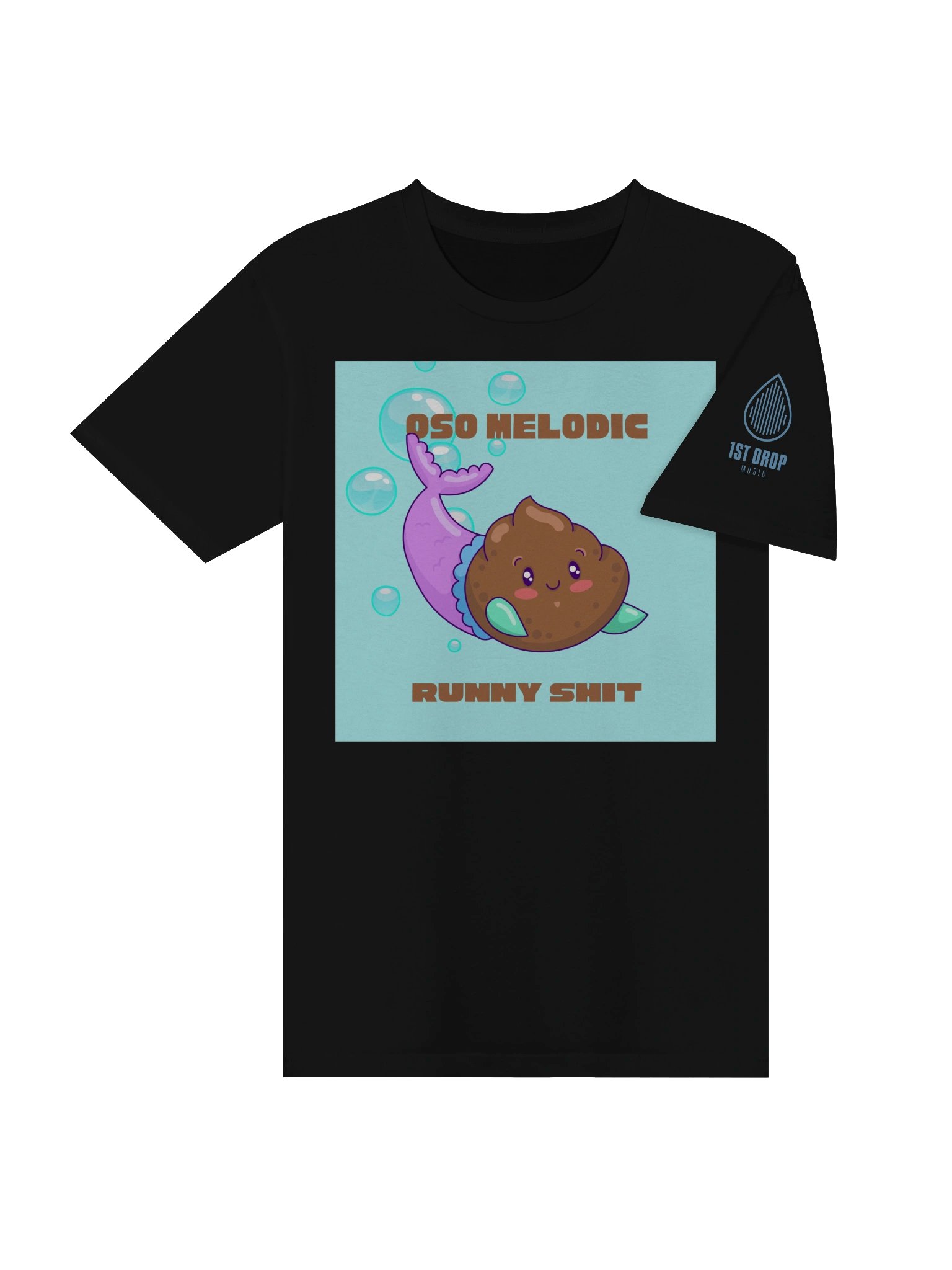 Oso Melodic Runny Shit Cover T-shirt product image (4)