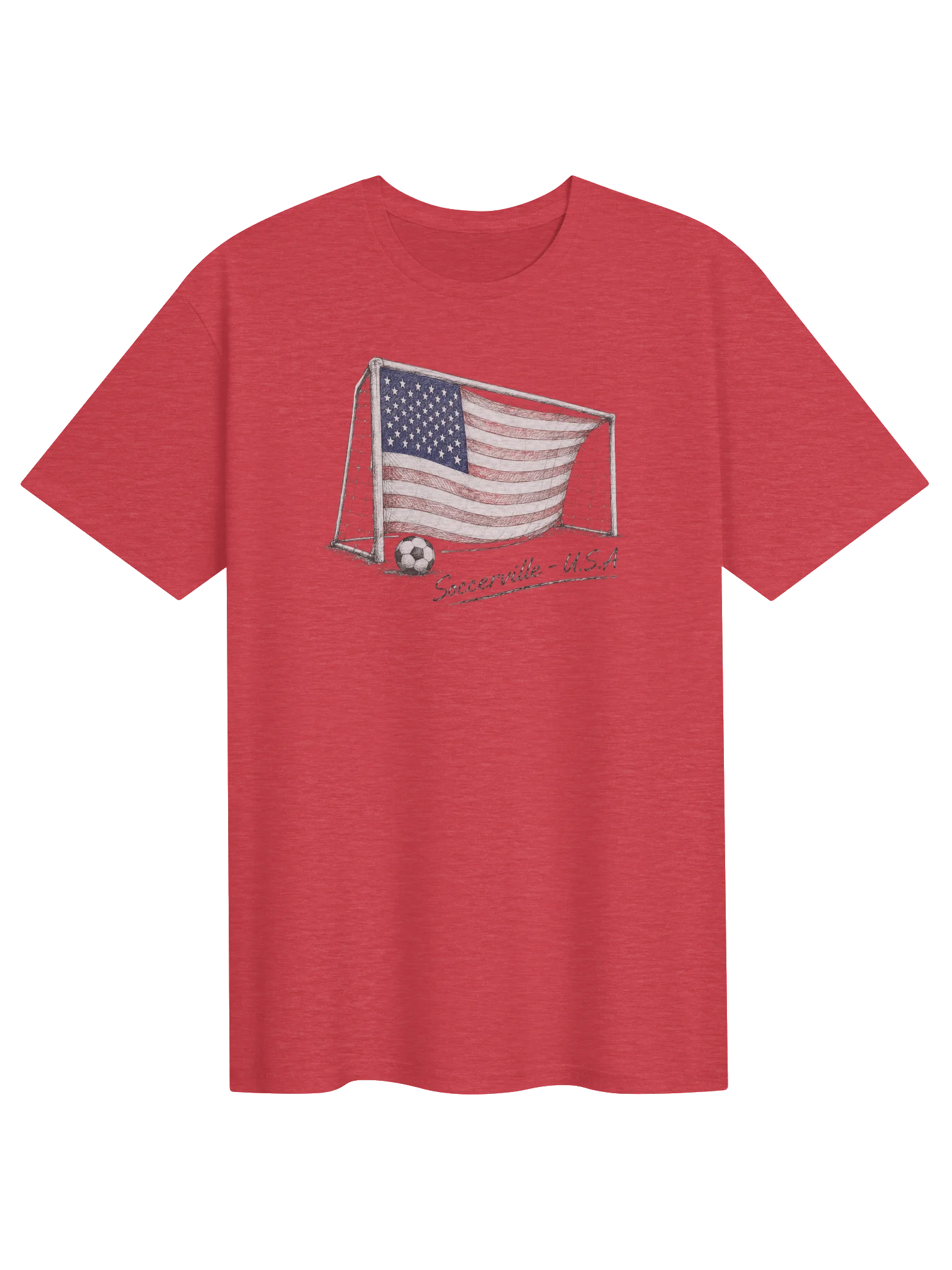 Soccerville U.S.A. Soccer Goal Tee product image (1)