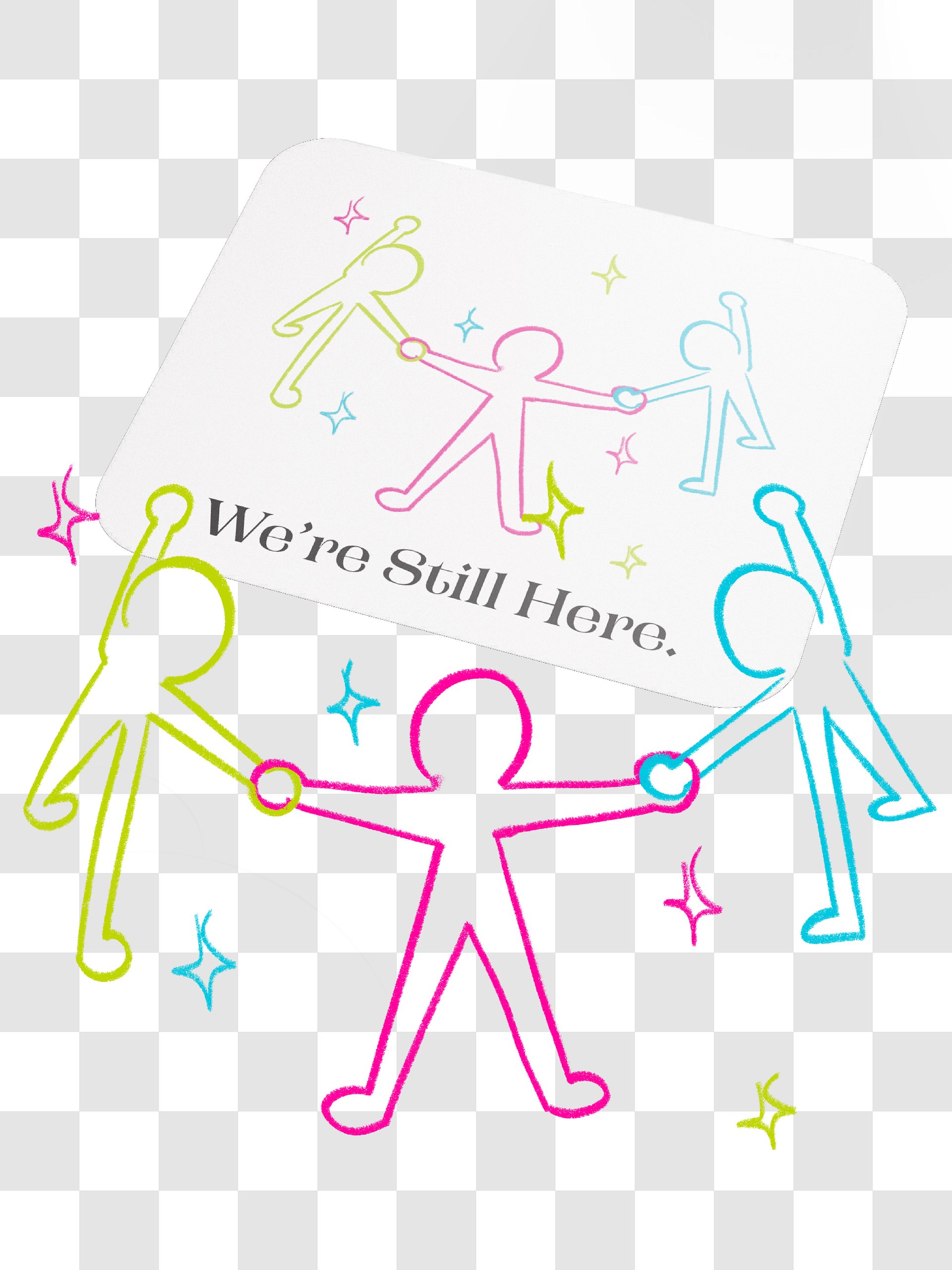 Still Here Mousepad product image (8)
