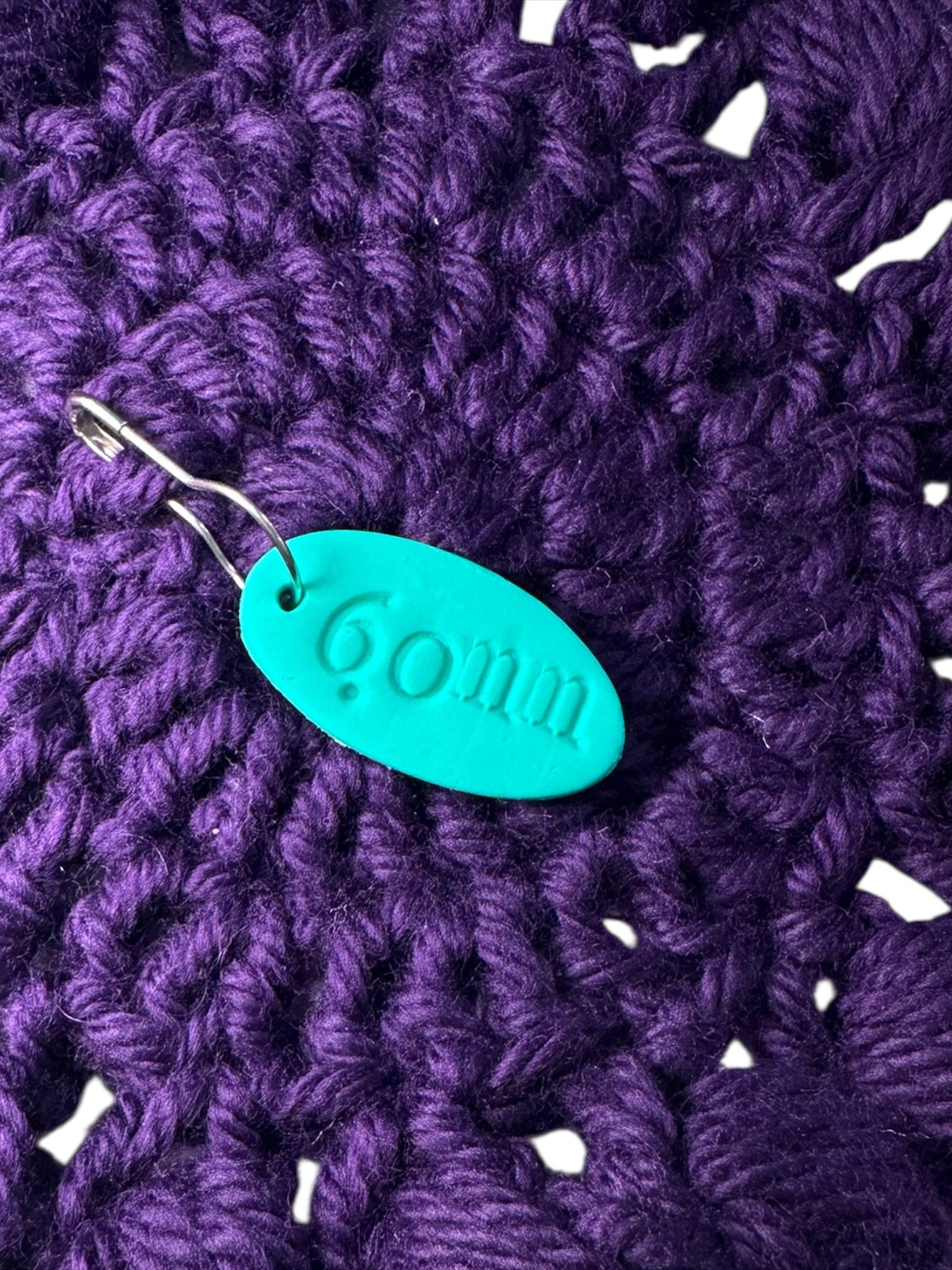 Pin Hook Marker for WIP Crochet Projects - set of 5 unit. product image (2)