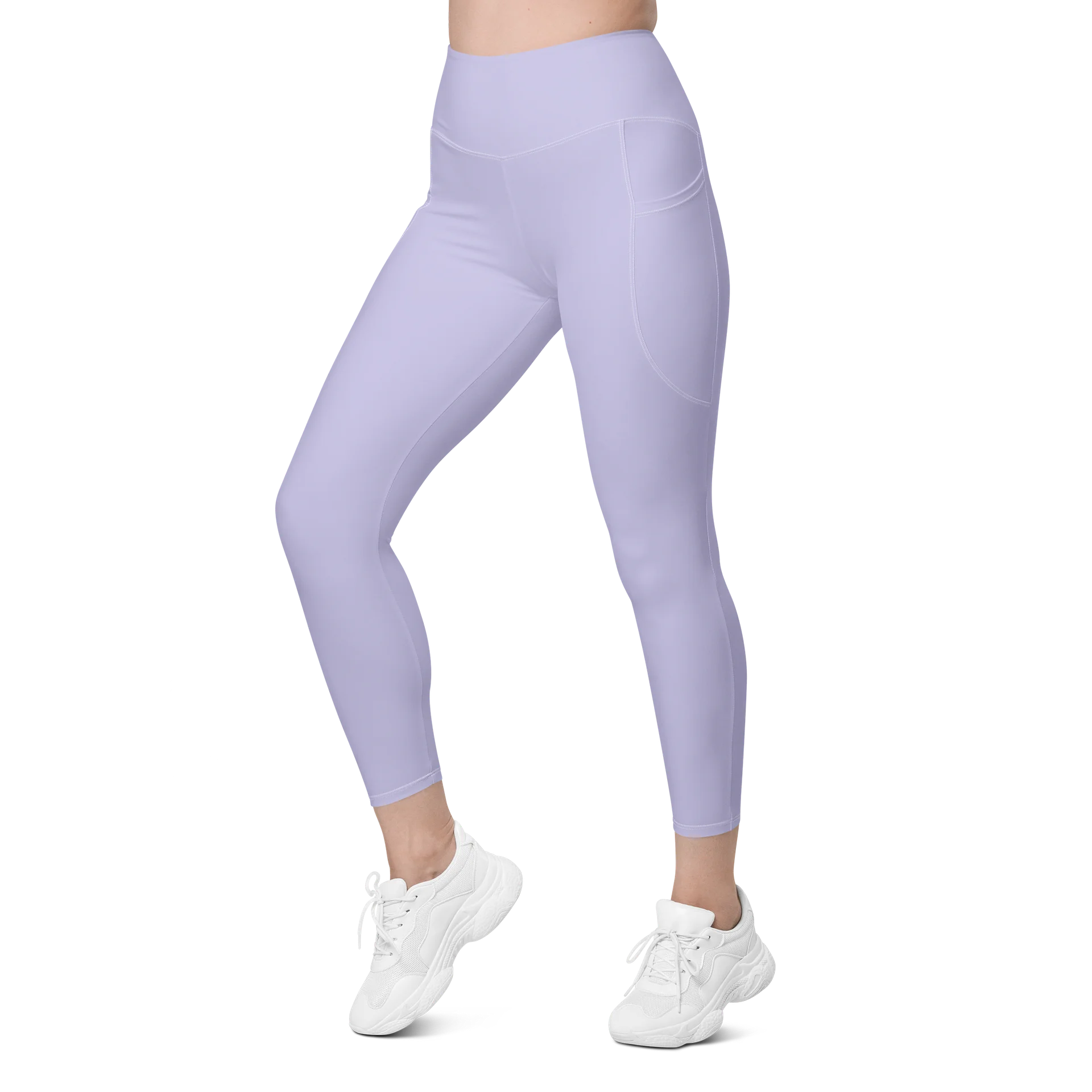 Light Purple Leggings with Pockets product image (3)