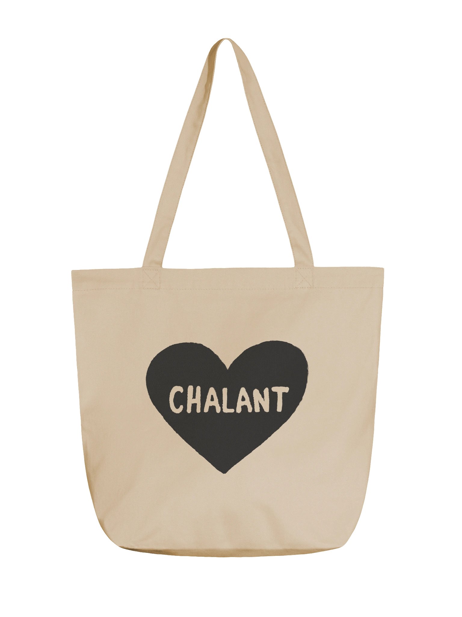 < CHALANT 3 variant #1a1a1a eco tote product image (2)