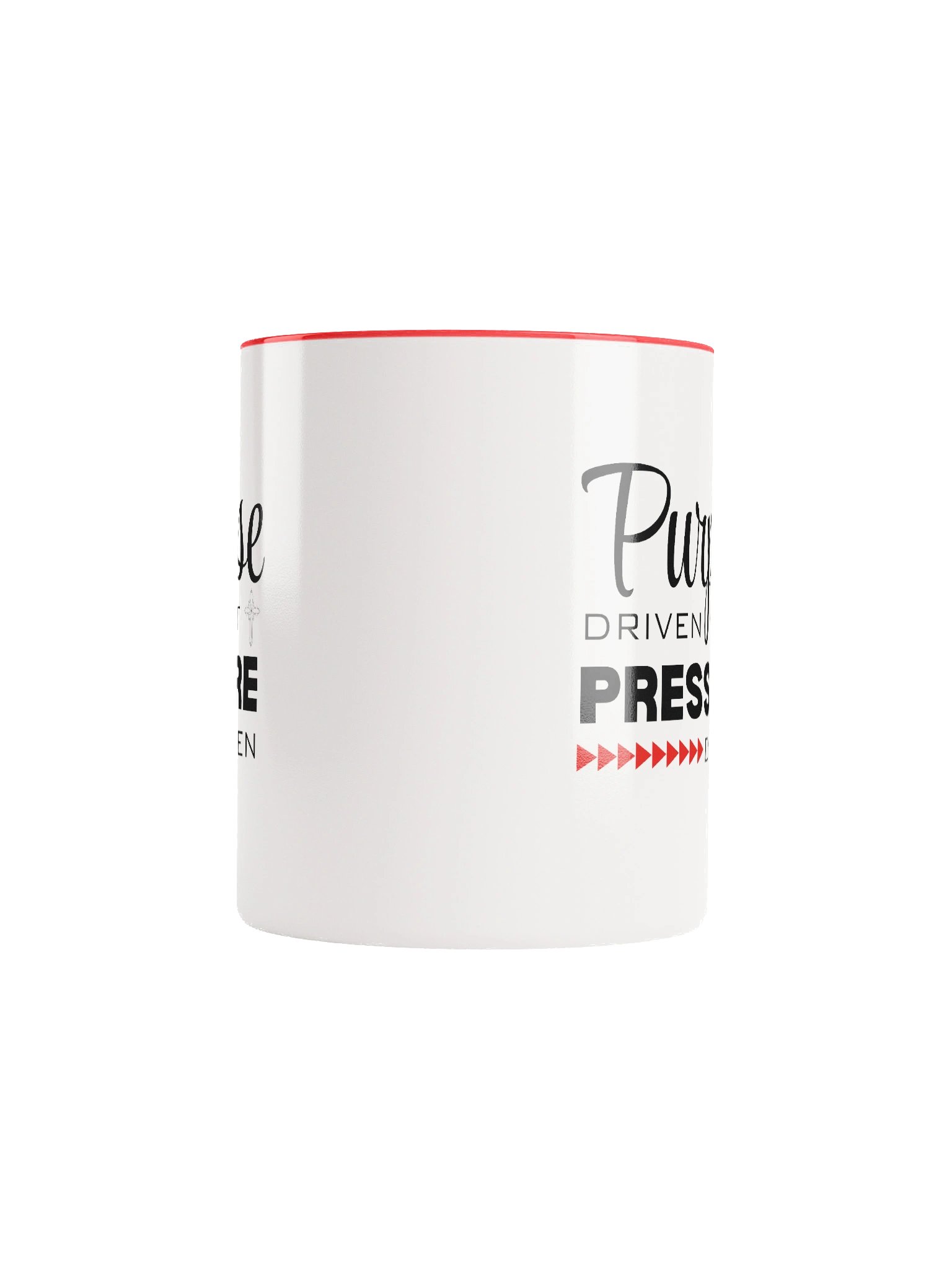 Purpose Driven Not Pressure Driven | Double-tone Ceramic Mug | Faith Inspirational Gift product image (10)