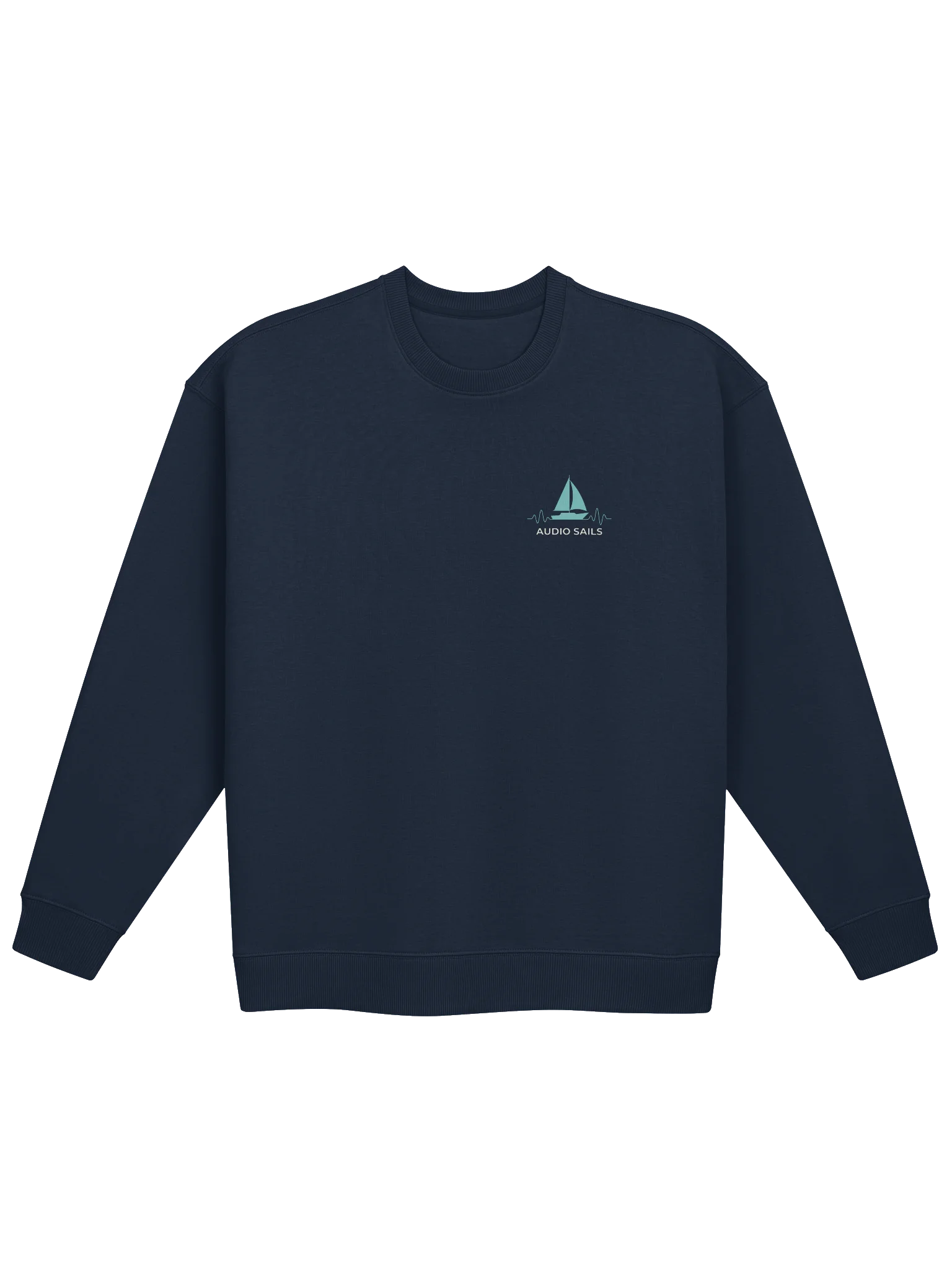 Audio Sails Two-Tone Studio Crewneck | Deep Sea Navy product image (1)