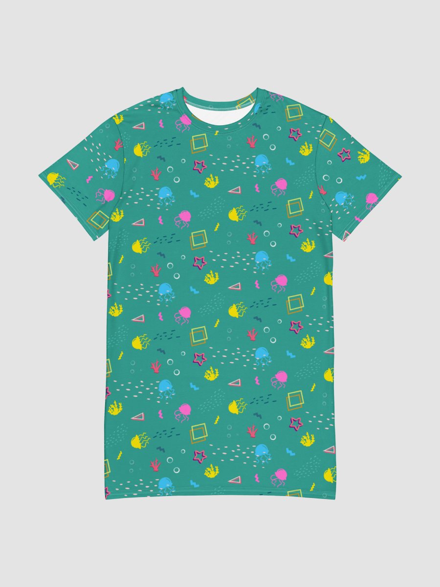 Shifty Seas pattern t-shirt dress product image (3)