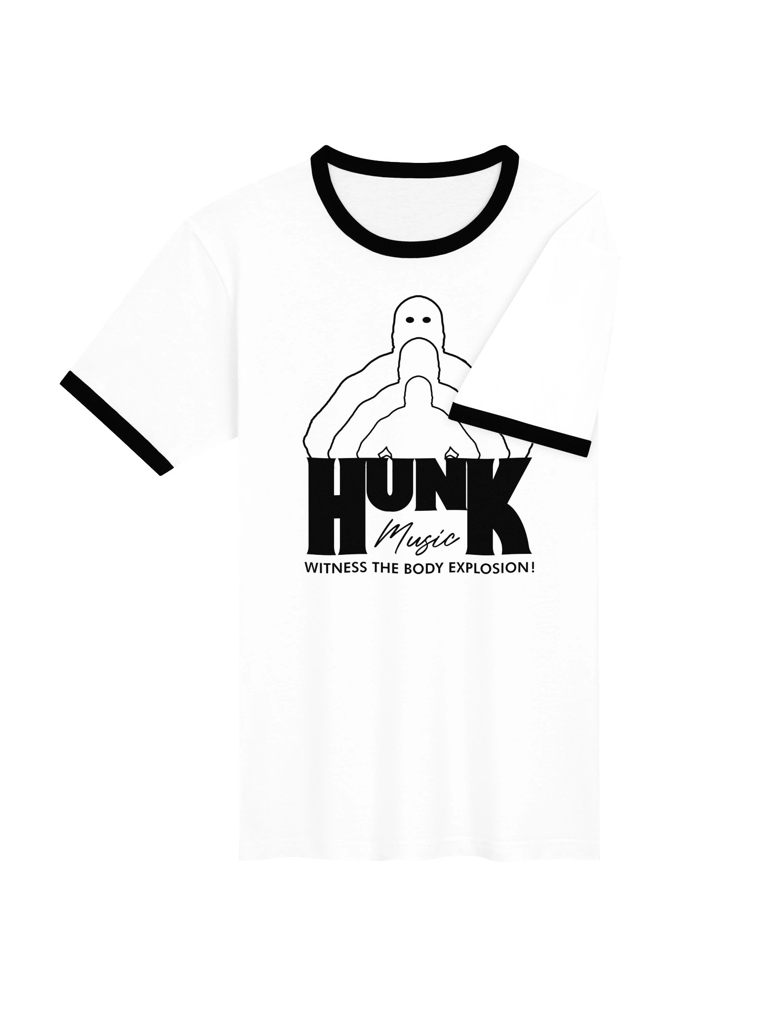 HUNK MUSIC: Body Explosion - Raglan Tee product image (7)