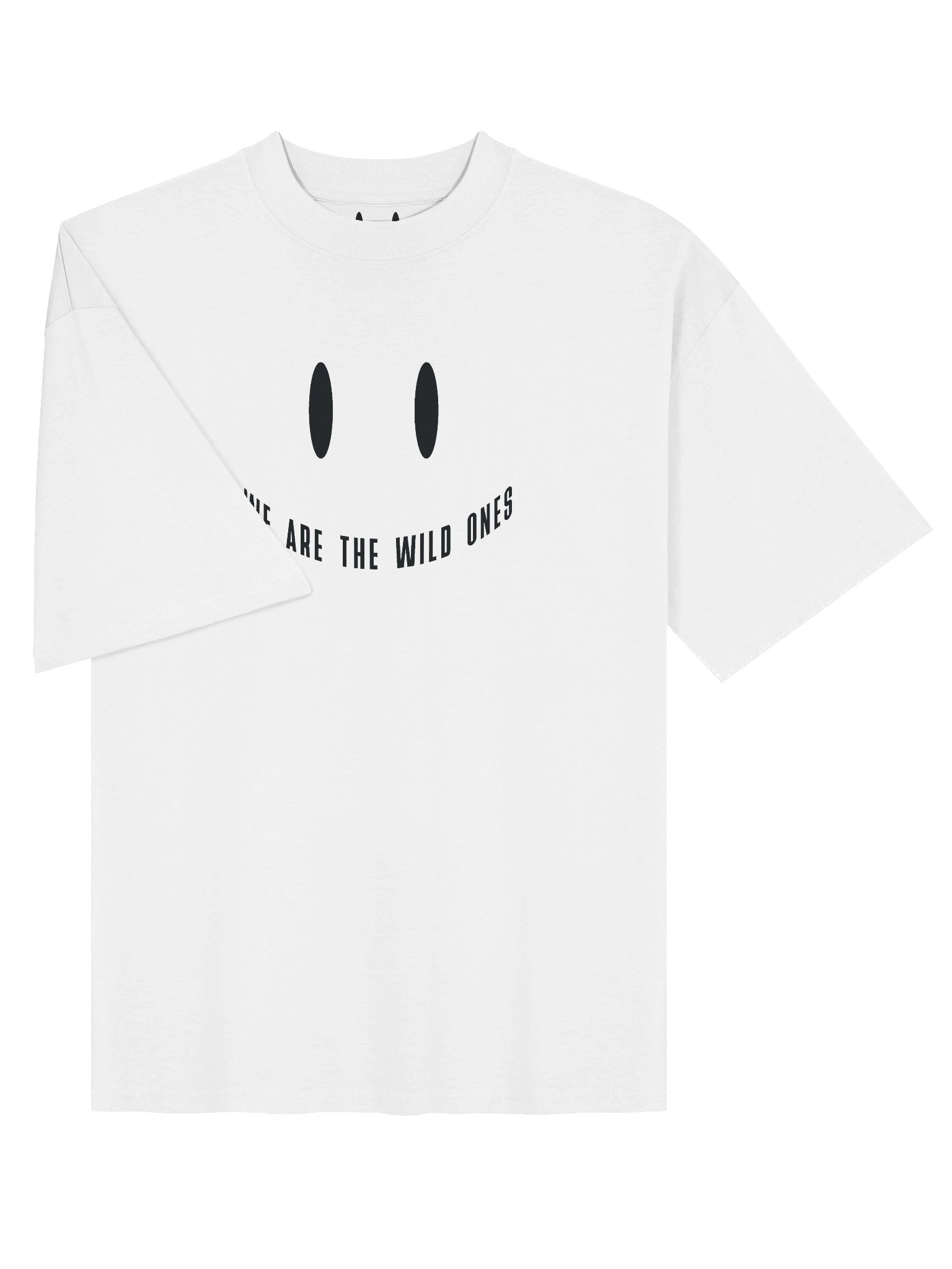 Smiley Black Oversized Tee product image (3)