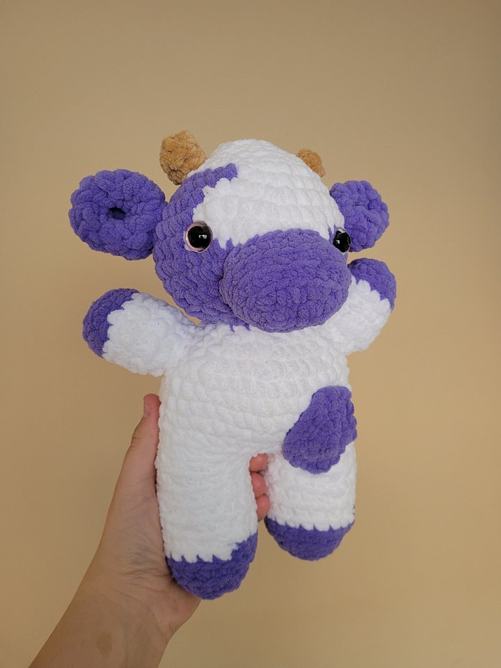 Lavender Cow Plush product image (2)