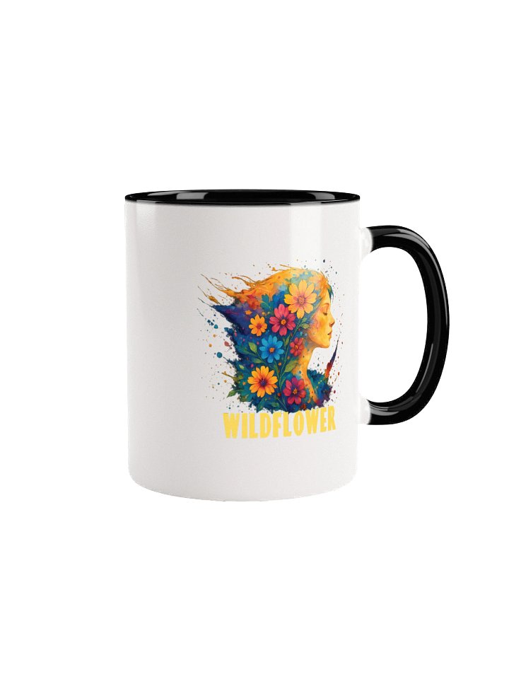 Boho Wildflower Mug – Artistic Floral Naturecore Coffee Cup product image (3)
