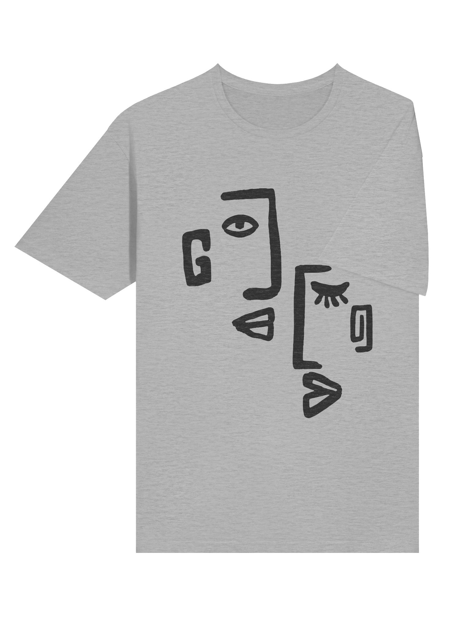 Abstract Geometric Minimalist T-Shirt product image (6)