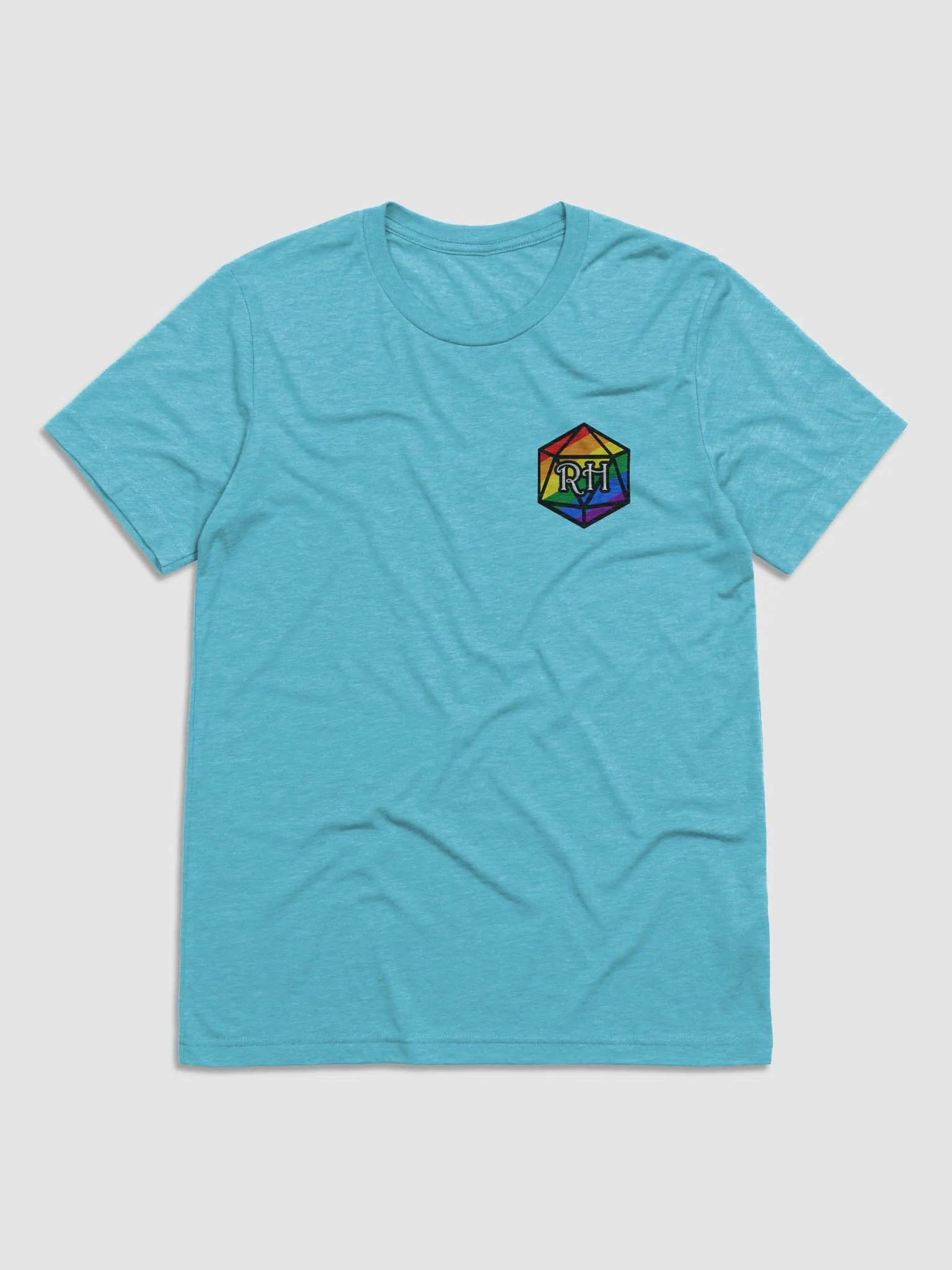 RH Logo, Pride - Pocket design - Ultra-Soft Tri-Blend Tee product image (1)