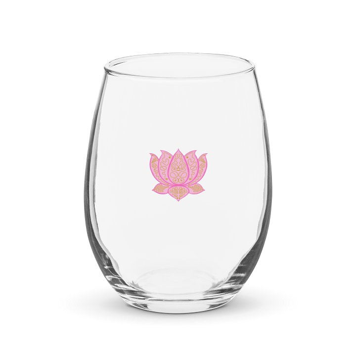 Lotus Eye Stemless Wine Glass product image (1)