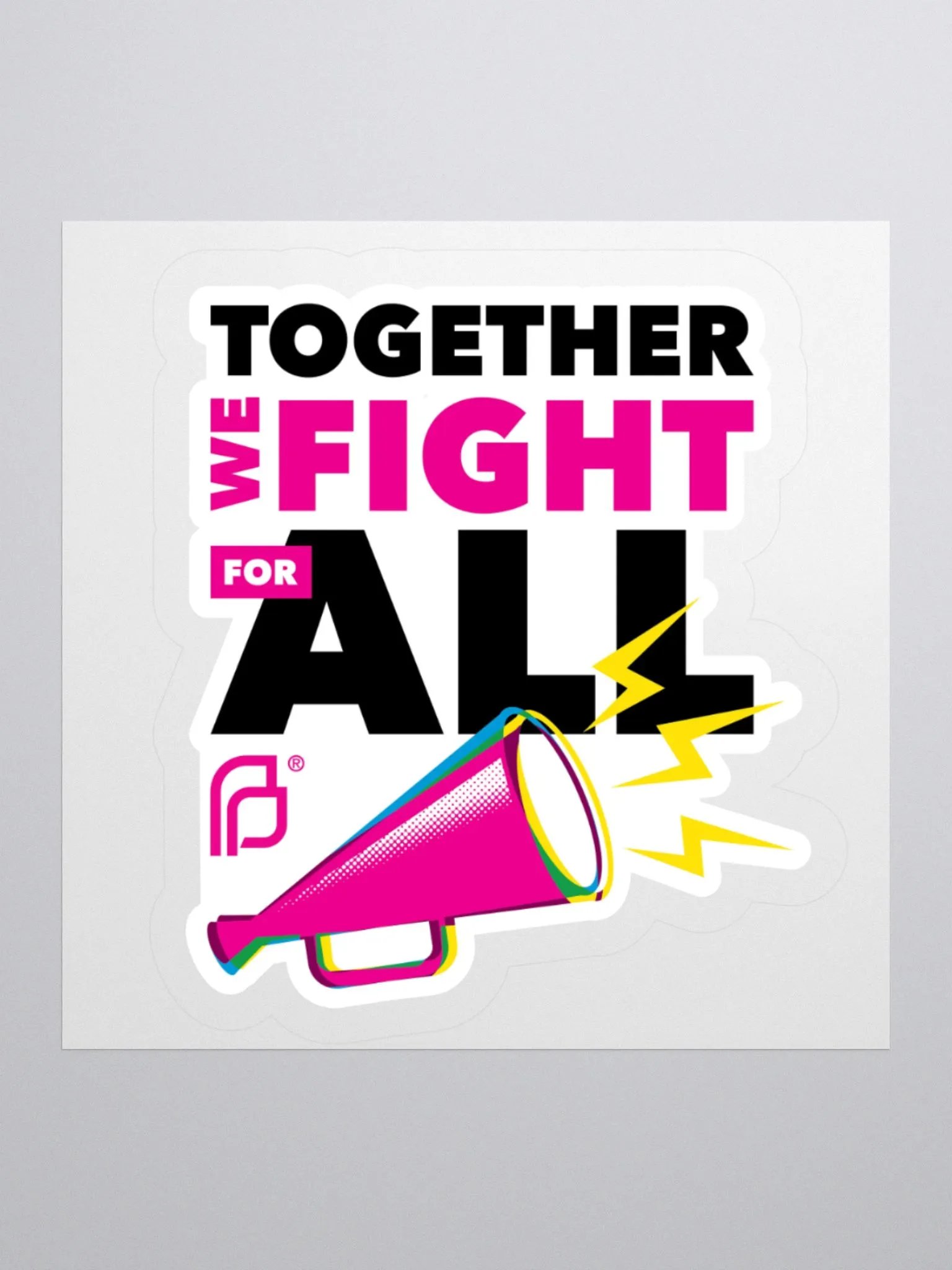Together We Fight Sticker product image (1)