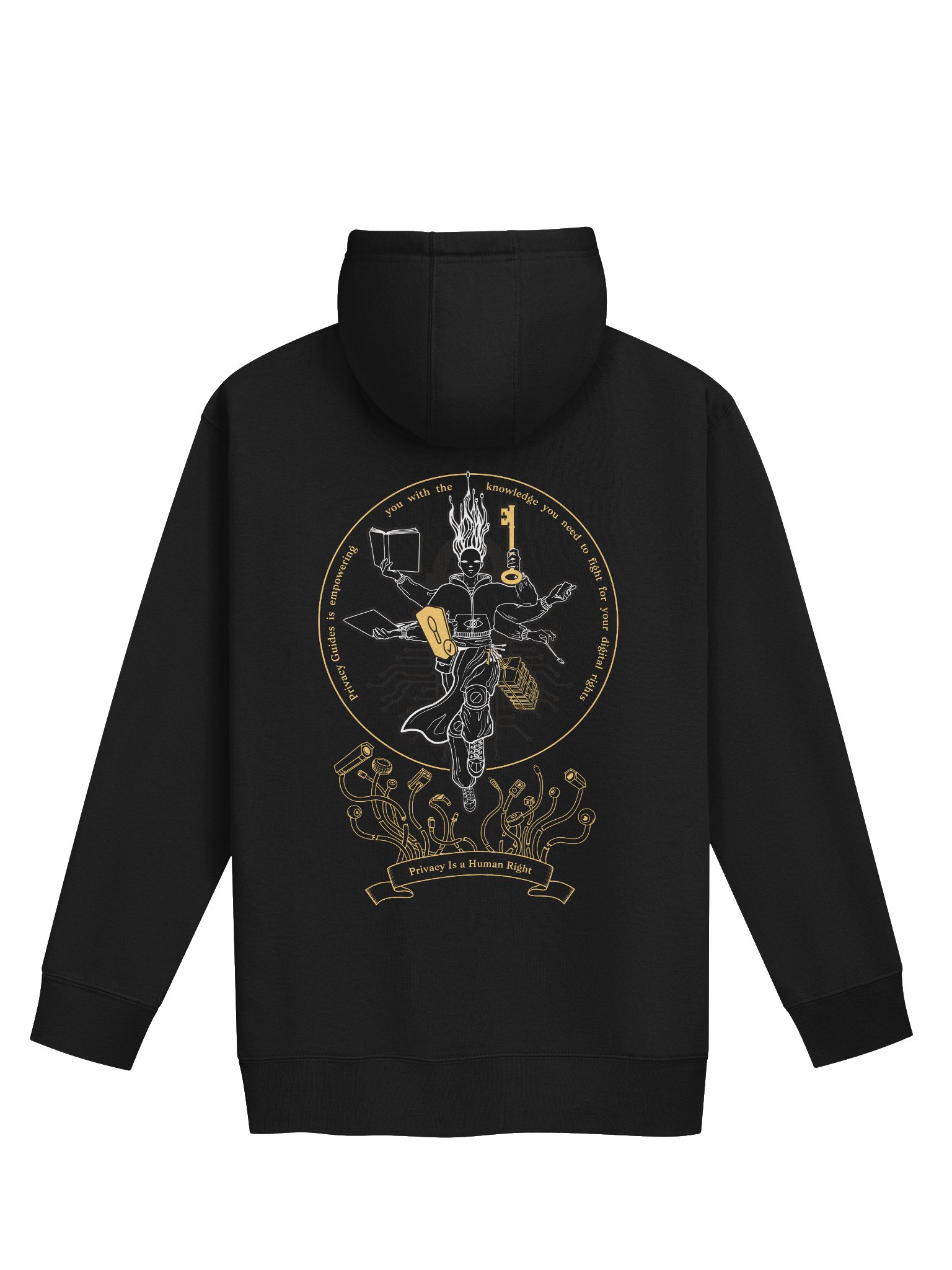 Defender of Privacy (in Dark Colors) - Cotton Heritage Hoodie product image (1)