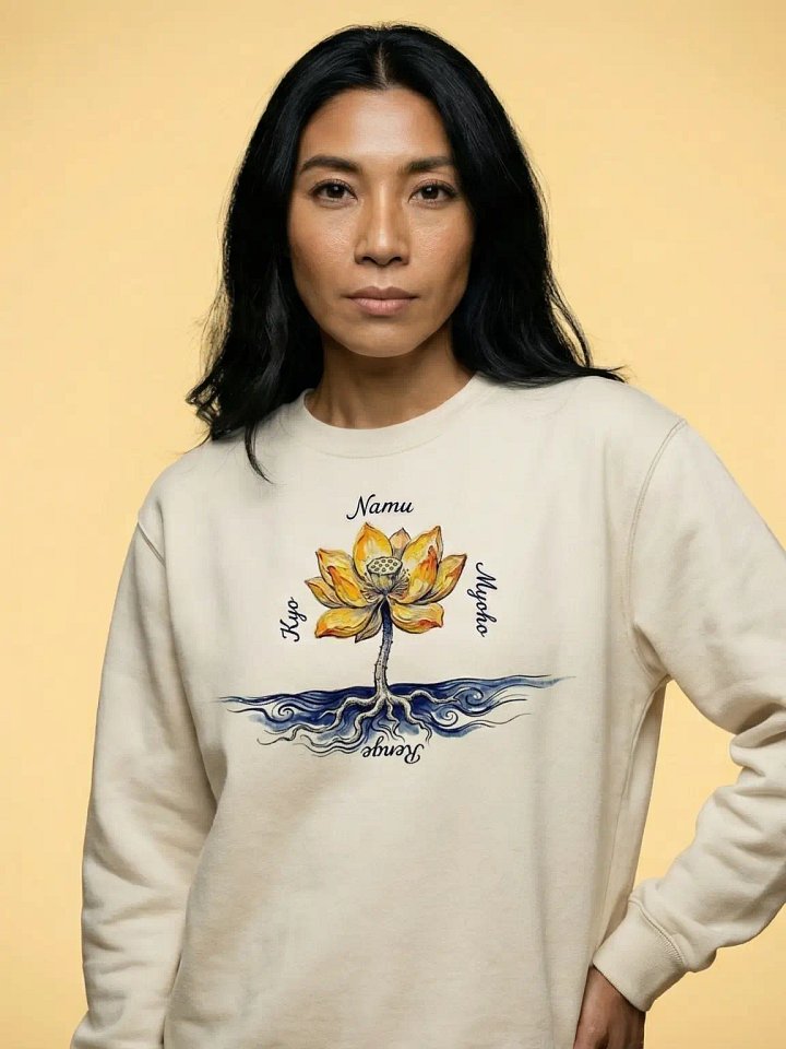 Namu Myoho Renge Kyo: Van Gogh Sweatshirt (Rebirth) product image (1)